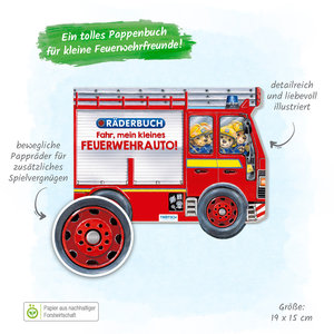 Trötsch Pappenbuch Räderbuch Fahr, mein kleines Feuerwehrauto