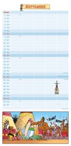 Asterix 2025 Familienplaner - Familien-Timer - Termin-Planer - Kids - Kinder-Kalender - Familien-Kalender - 22x45