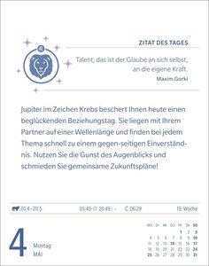 Löwe Sternzeichenkalender 2026