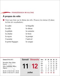 Französisch Sprachkalender 2026