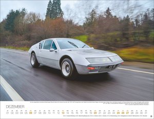 Legendäre Autos Posterkalender 2026