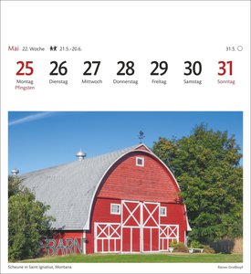 USA Sehnsuchtskalender 2026