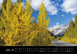 360° Kanada - Der Westen Premiumkalender 2023