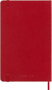 Moleskine 12 Monate Wochen Notizkalender 2024, Large/A5, Scharlachrot