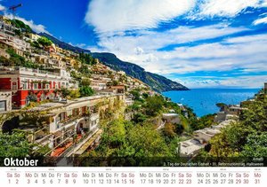Amalfi 2022 - Timokrates Kalender, Tischkalender, Bildkalender - DIN A5 (21 x 15 cm)