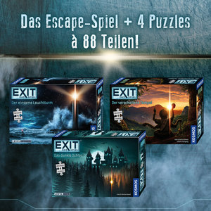 EXIT® Spiel+Puzzle Der einsame Leuchtturm (F)