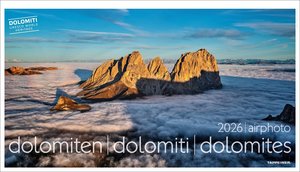 Luftbildkalender - airphoto Dolomiten 2026