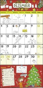 Lotta-Leben Broschurkalender 2023. Bunt illustrierter Kinderkalender mit Comics. Wandkalender mit viel Platz für Eintragungen und Poster. Comic-Kalender für Kinder