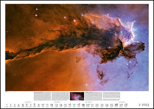 Sternzeit 2023 - Bild-Kalender - Poster-Kalender - 70x50