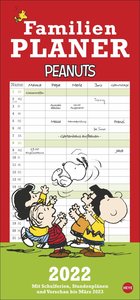 Peanuts Familienplaner Kalender 2022