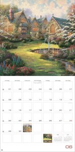 Thomas Kinkade: Land of Light Broschurkalender 2026