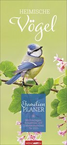 Heimische Vögel Familienplaner Kalender 2022