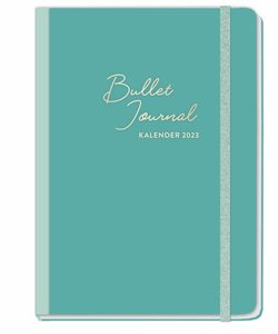 Mint Bullet Journal A5 Taschenkalender 2023. Stressiger Alltag einfach strukturiert mit diesem Kalender voller Zusatzfeatures. Chefplaner 2023 A5 in schönem Design.