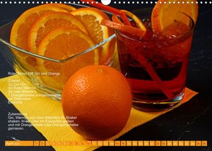 Faszination Gin Cocktails (Wandkalender 2023 DIN A3 quer)