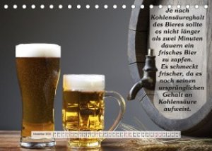 Wissenswertes über Bier (Tischkalender 2023 DIN A5 quer)