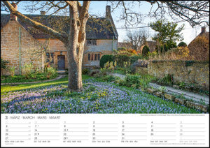 Landgärten 2023 - Foto-Kalender - Wand-Kalender - 42x29,7 - Garten-Kalender