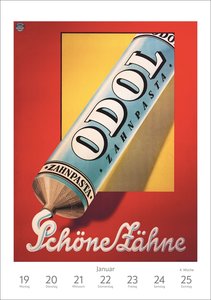 Alles Reklame! Wochen-Kulturkalender 2026 - 53 nostalgische Werbeplakate