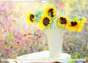 Sonnenblumen. Das Strahlen des Sommers (Wandkalender 2023 DIN A4 quer)