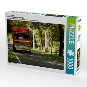 CALVENDO Puzzle Ein Motiv aus dem Kalender Klassische Lastkraftwagen 1000 Teile Puzzle quer