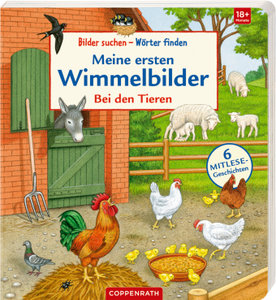 Meine ersten Wimmelbilder - Bei den Tieren