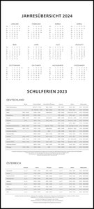 All about rosé 2023 – Planer mit variabler Spaltenzahl – Modernes Pattern-Design – Format 22 x 49,5 cm