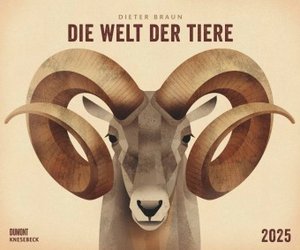 Dieter Braun: Die Welt der Tiere 2025 – Wandkalender – Format 60 x 50 cm