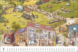 Göbel & Knorr Wimmelbilder Edition Kalender 2022