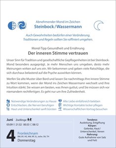 Leben mit dem Mond Tagesabreißkalender 2026