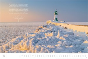 Deutschlands Küsten - Ein literarischer Spaziergang Kalender 2026 - Ein literarischer Spaziergang