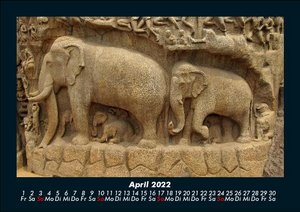 Elefantenkalender 2022 Fotokalender DIN A5