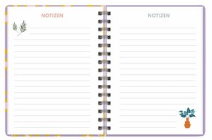 Leopard Spiral-Kalenderbuch A5 Kalender 2022
