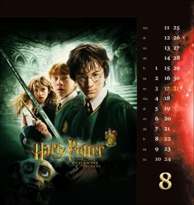 Harry Potter Filmplakate Postkartenkalender 2025