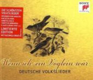 Wenn ich ein Vöglein wär, Deutsche Volkslieder, Geschenkbuch u. 1 Audio-CD