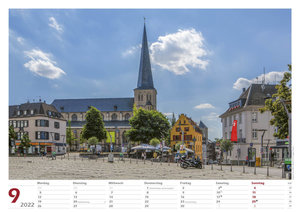 Mönchengladbach 2022 Bildkalender A3 quer, spiralgebunden