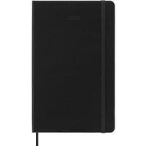 Moleskine 12 Monate Wochenkalender 2024, Large/A5, Schwarz