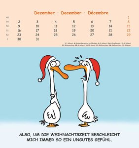 Lach mal wieder... 2024 - Postkarten-Kalender - Kalender-mit-Postkarten - zum-raustrennen - 16x17