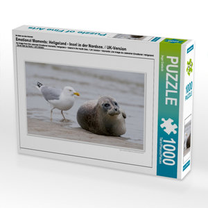 CALVENDO Puzzle Ein Motiv aus dem Kalender Emotional Moments: Heligoland - Insel in der Nordsee. / UK-Version 1000 Teile Puzzle quer