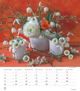Blumenträume 2025 - Foto-Kalender - Wand-Kalender - 30x34 - Blumen-Traum