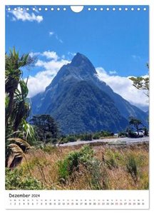 Aotearoa - atemberaubende Landschaften im Land der langen weißen Wolke (Wandkalender 2024 DIN A4 hoch), CALVENDO Monatskalender