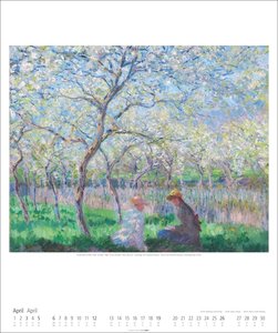 Claude Monet Im Garten Kalender 2026