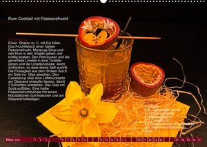 Faszination Rum Cocktails (Premium, hochwertiger DIN A2 Wandkalender 2023, Kunstdruck in Hochglanz)