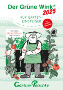 Wochenkalender "Der grüne Wink für Garten-Einsteiger 2025", mit 1 Beilage