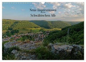 Neue Impressionen von der Schwäbischen Alb (Wandkalender 2024 DIN A3 quer), CALVENDO Monatskalender
