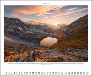 Landschaft im Licht 2023 - Bild-Kalender - Poster-Kalender - 60x50