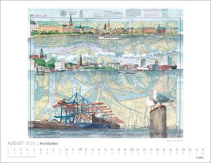 Nordlichter - See(h)karten Kalender 2026