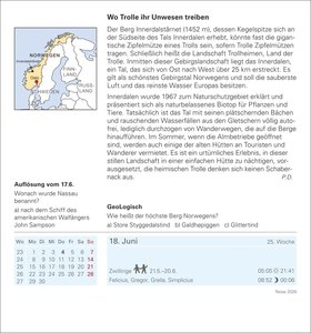 Reise Tagesabreißkalender 2026 - Kulturkalender - Städte, Menschen, Landschaften