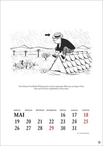 Loriot Heile Welt Halbmonatskalender 2025