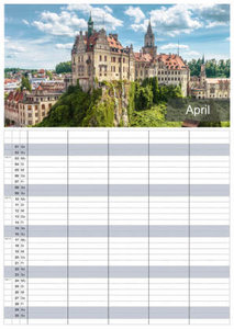 Deutschland - eine Reise zu bezaubernden Landschaften und Sehenswürdigkeiten - 2023 - Kalender DIN A3 - (Familienplaner)