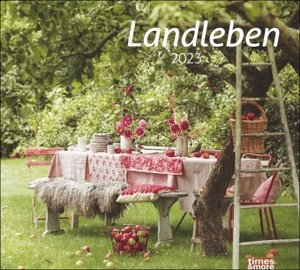 Landleben Bildkalender 2023. Idyllische Naturaufnahmen in einem Wandkalender 2023 Großformat. Kalender mit hochwertigen Fotos ländlicher Stillleben.