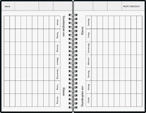 Familienplaner, Buchkalender, Familienplaner, 2024, 24, Buchgröße 15 x 23 cm, Hardcover